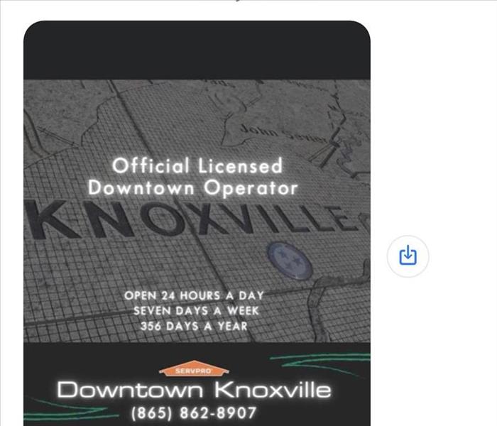 official Downtown Operator SERVPRO